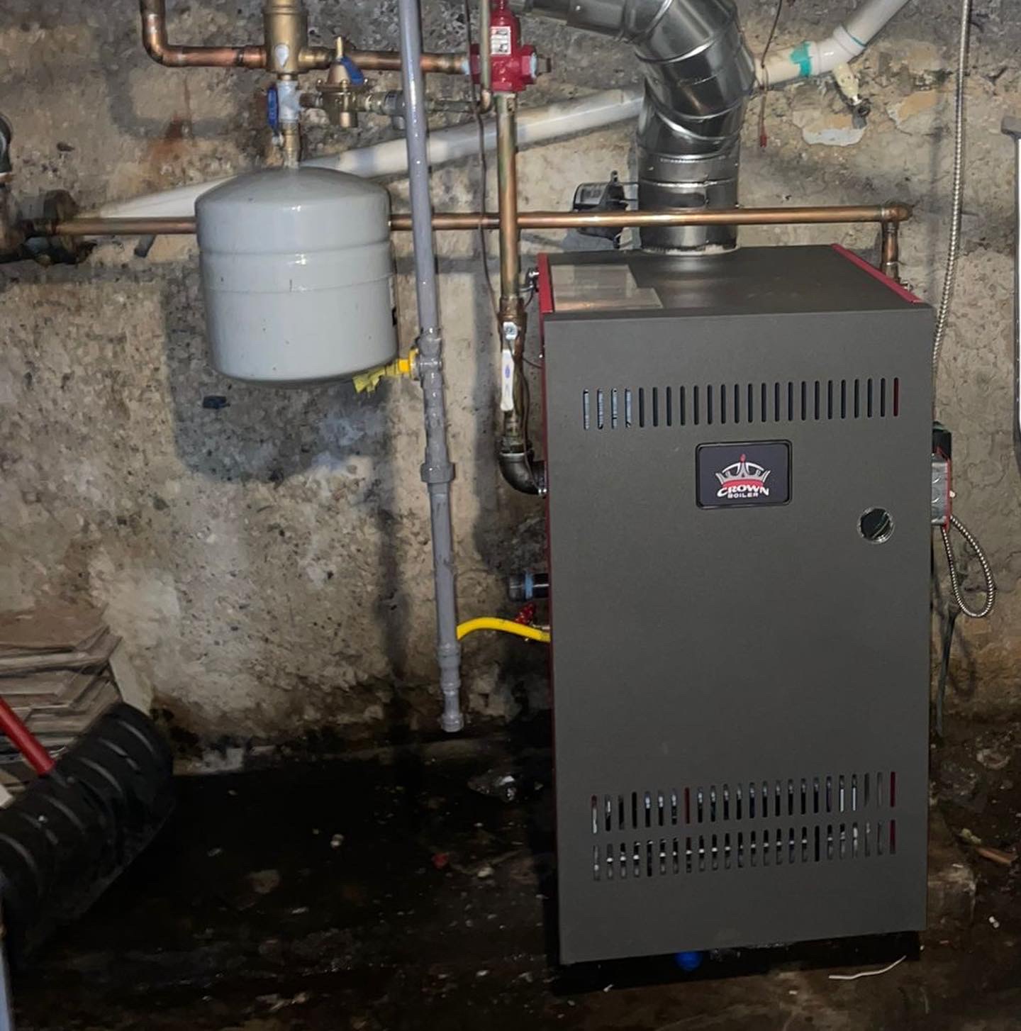 After heating system repair